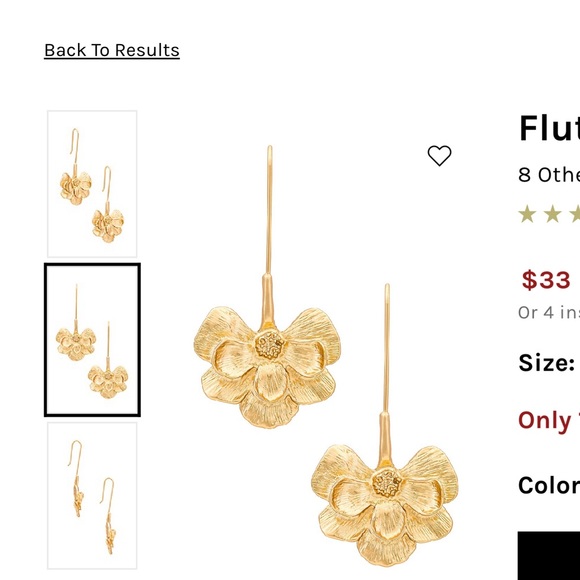 New Revolve Flutter Drop Floral Earrings ~ 8 Other Reasons - Picture 6 of 10
